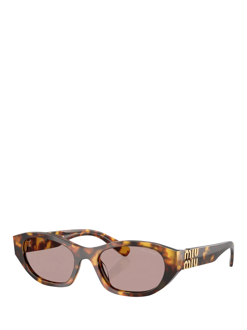 Miu Miu oval sunglasses honey Havana 53mm - British product