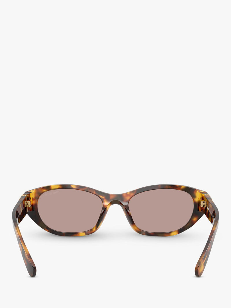 Miu Miu oval sunglasses honey Havana 53mm - British product