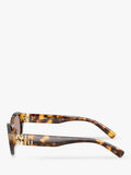 Miu Miu oval sunglasses honey Havana 53mm - British product