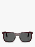 Persol square sunglasses Milky Plum glass lenses (British brand)