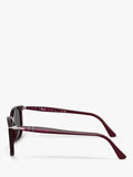 Persol square sunglasses Milky Plum glass lenses (British brand)