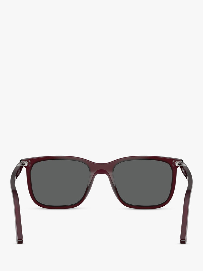 Persol square sunglasses Milky Plum glass lenses (British brand)