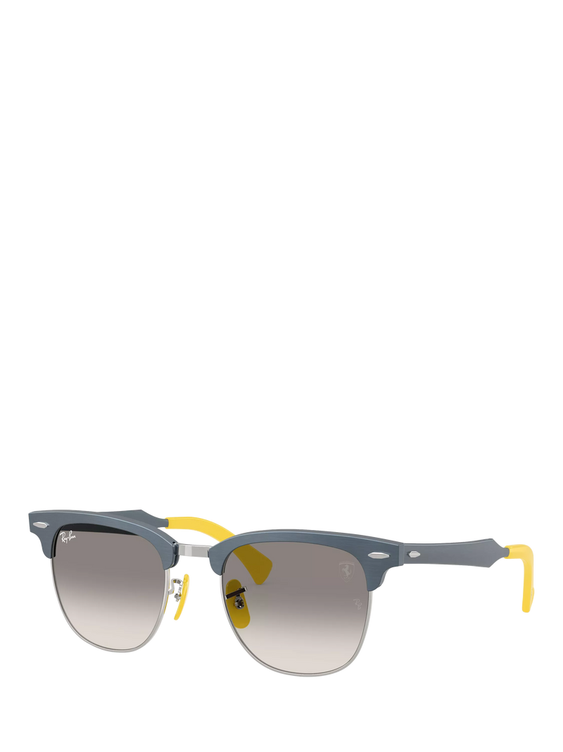 Ray-Ban D-frame sunglasses brushed blue 51mm, UK version