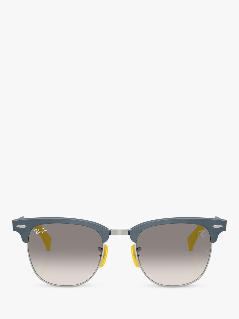 Ray-Ban D-frame sunglasses brushed blue 51mm, UK version
