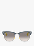 Ray-Ban D-frame sunglasses brushed blue 51mm, UK version