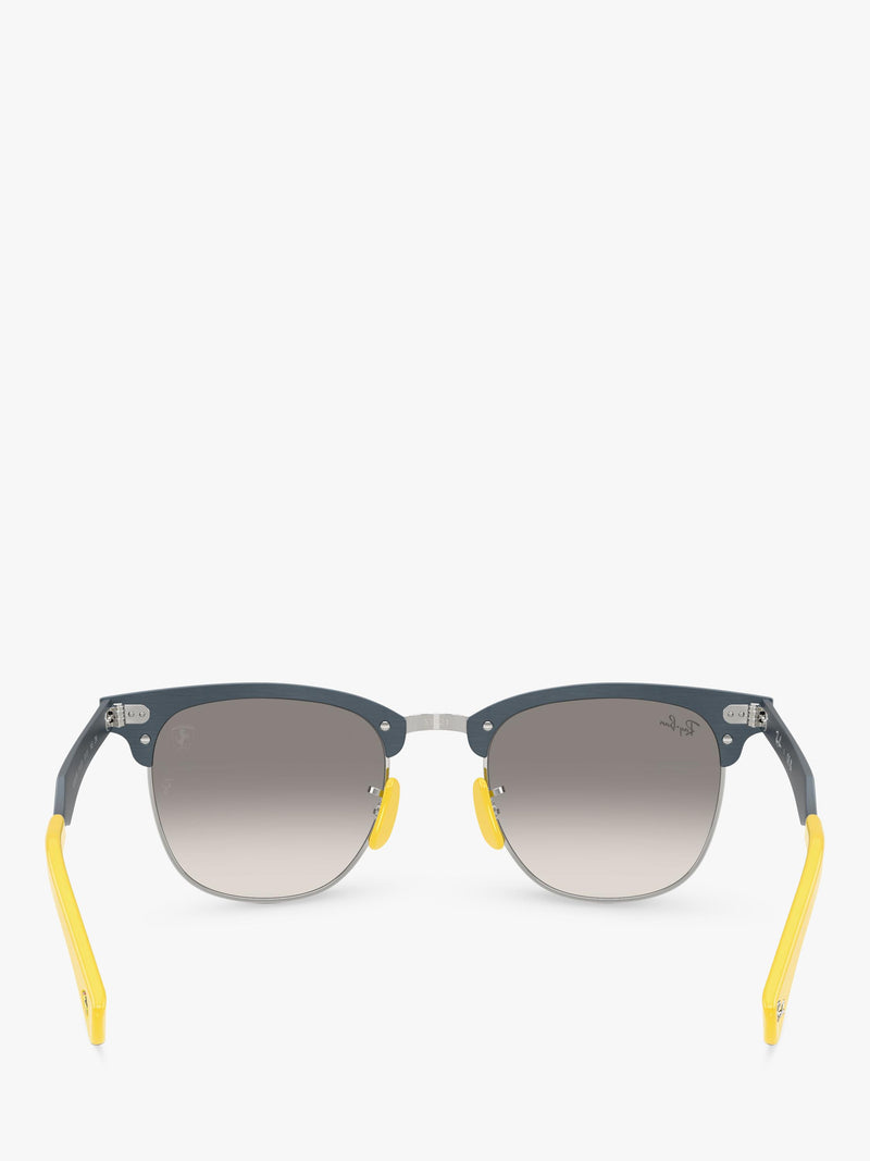 Ray-Ban D-frame sunglasses brushed blue 51mm, UK version