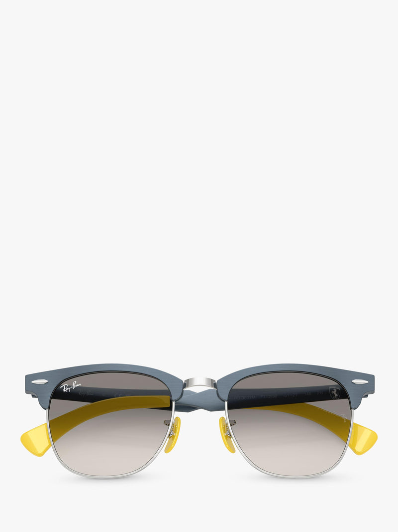 Ray-Ban D-frame sunglasses brushed blue 51mm, UK version