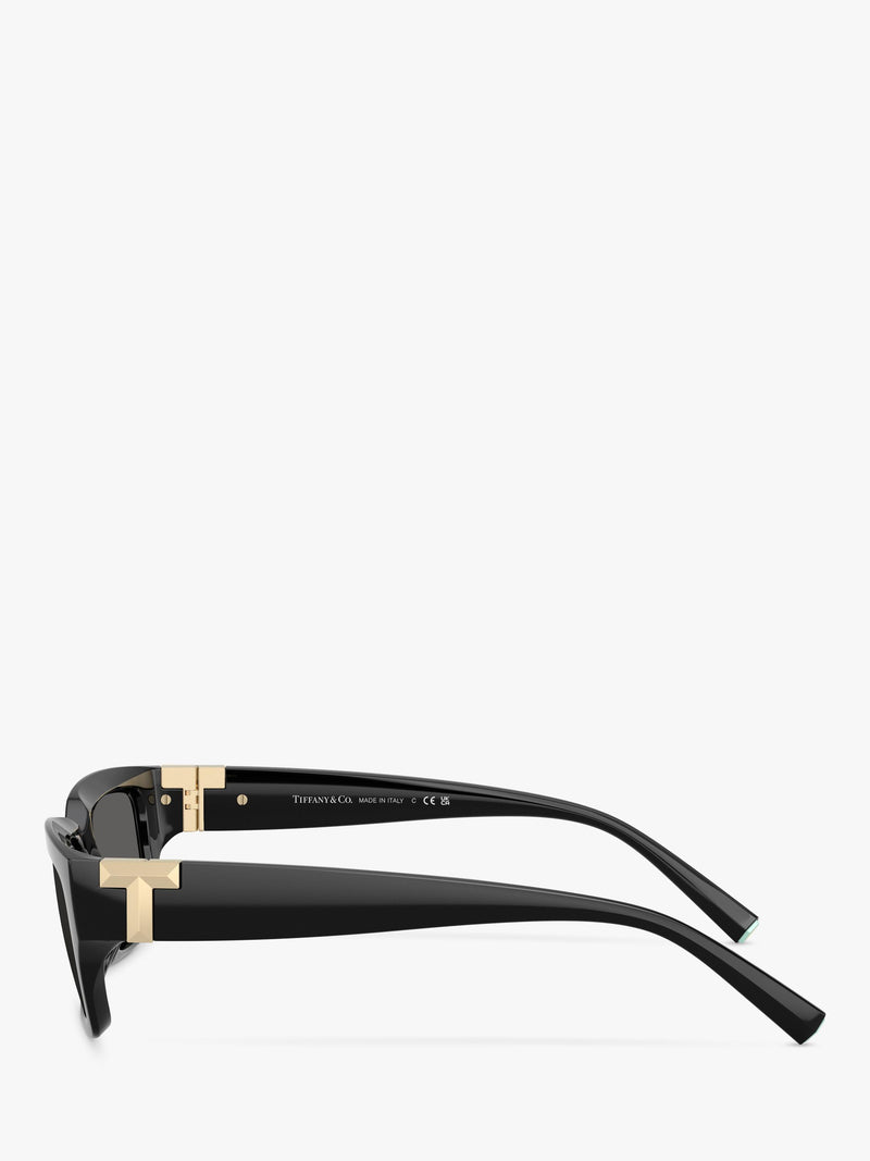 Tiffany & Co rectangular sunglasses black polyamide - British product