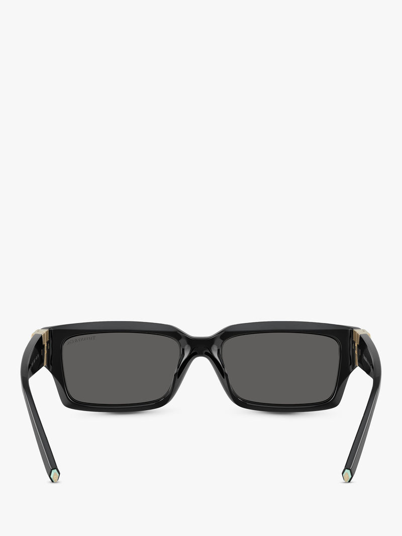Tiffany & Co rectangular sunglasses black polyamide - British product