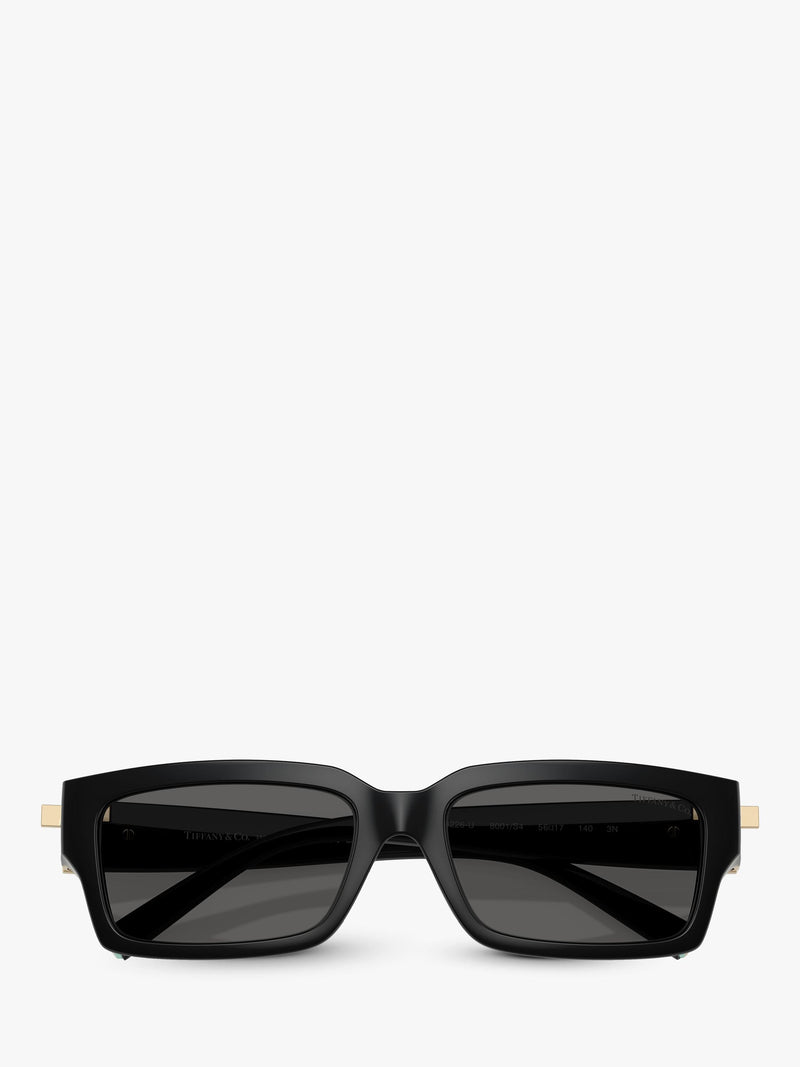 Tiffany & Co rectangular sunglasses black polyamide - British product