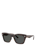Versace rectangular sunglasses Havana brown polyamide lenses - British product