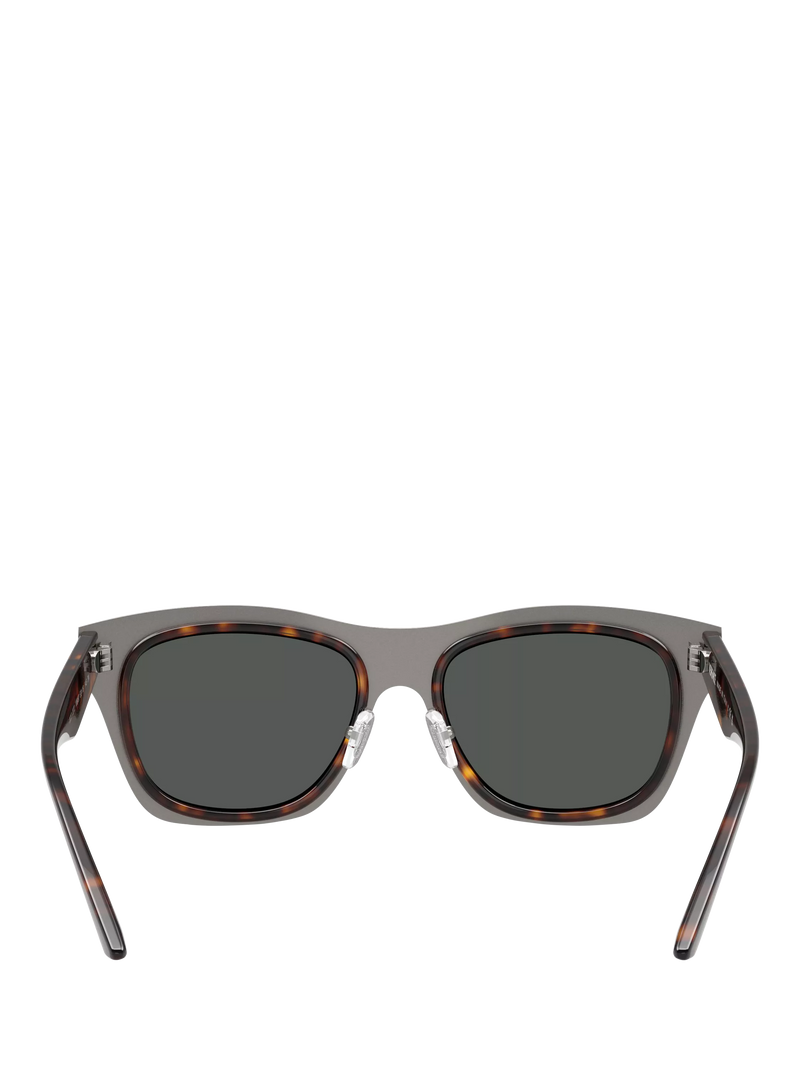 Versace rectangular sunglasses Havana brown polyamide lenses - British product