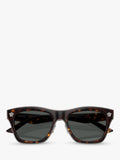 Versace rectangular sunglasses Havana brown polyamide lenses - British product
