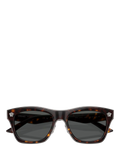 Versace rectangular sunglasses Havana brown polyamide lenses - British product