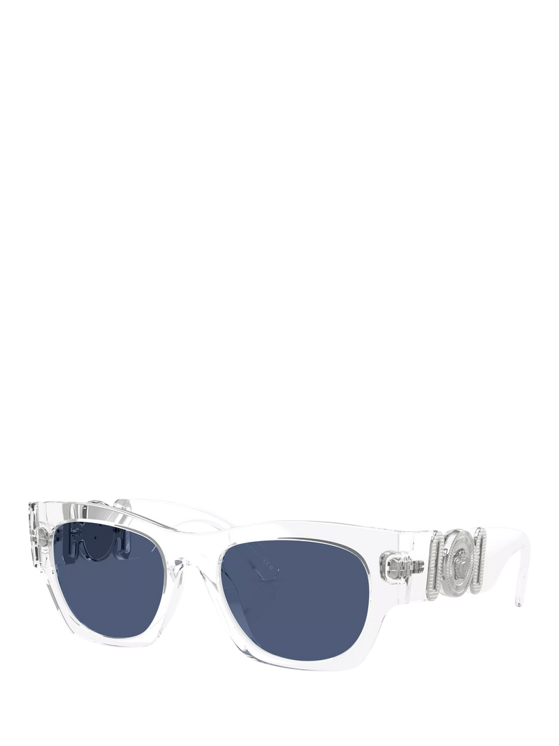 Versace rectangular sunglasses crystal 52mm (British brand)