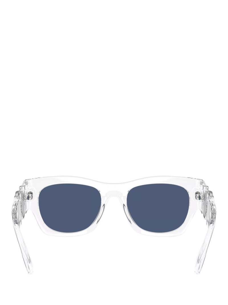 Versace rectangular sunglasses crystal 52mm (British brand)