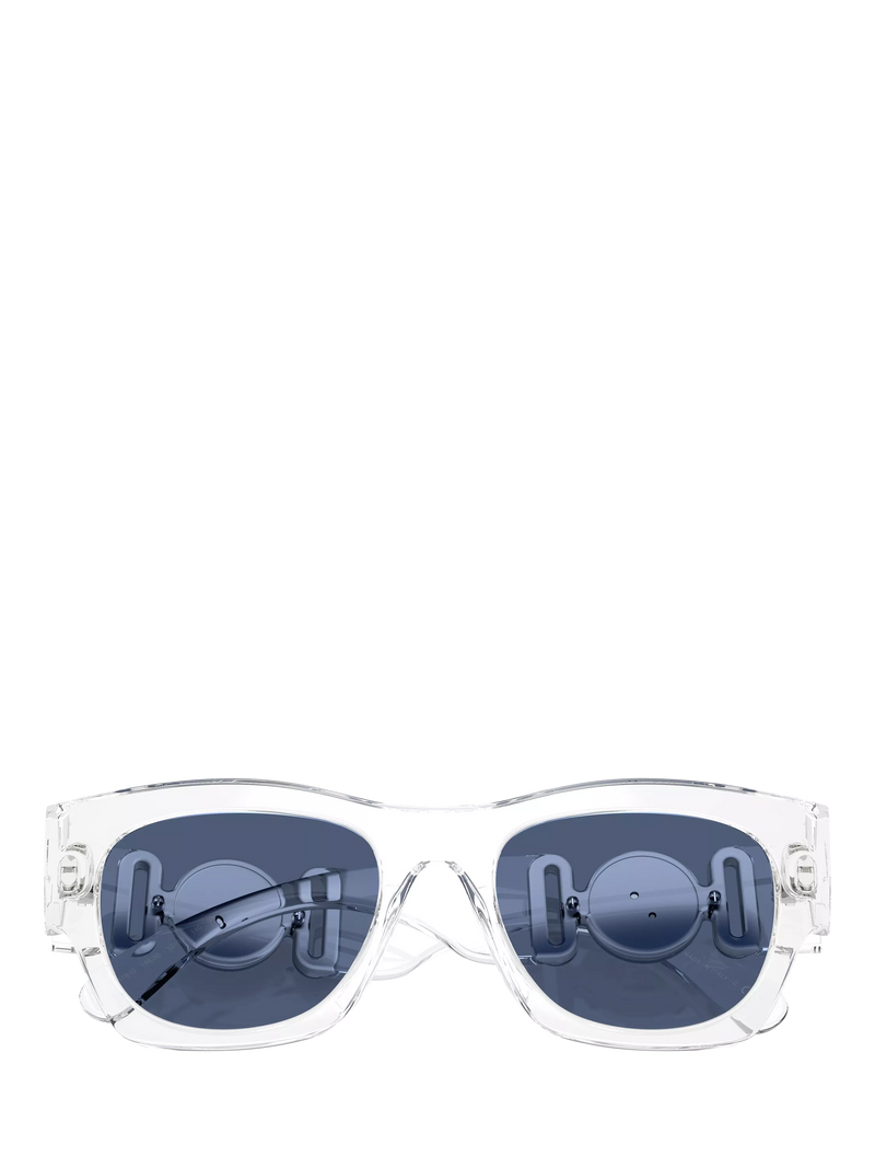 Versace rectangular sunglasses crystal 52mm (British brand)