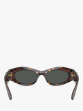 Versace oval sunglasses brown frame 51mm lens width, imported from the UK