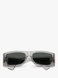 Versace rectangular sunglasses grey frame polyamide lenses (British brand)