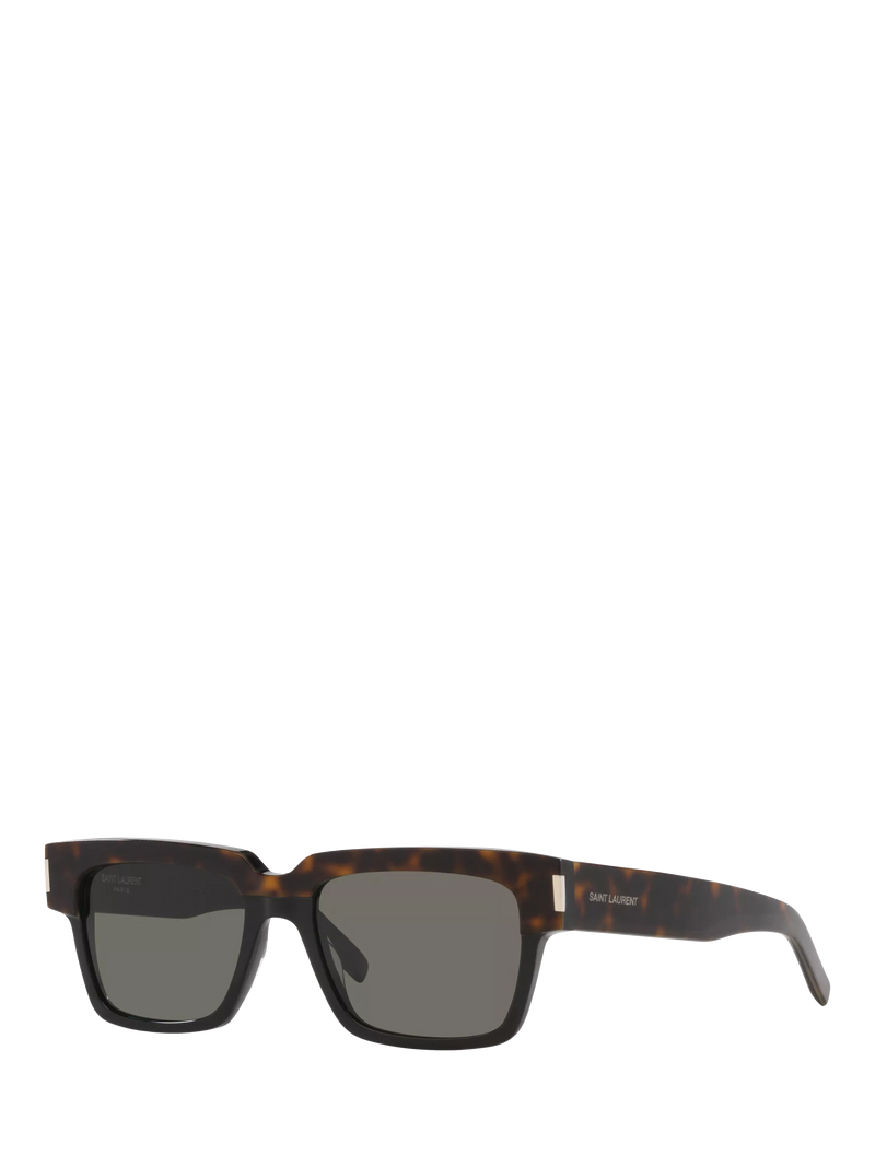 Yves Saint Laurent square sunglasses tortoise grey (British brand)