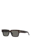 Yves Saint Laurent square sunglasses tortoise grey (British brand)