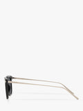 Yves Saint Laurent ovale Sonnenbrille schwarzer Rahmen 50mm Glasbreite - Britisches Produkt