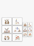 Christmas-Themed Cork-Backed Placemats and Coasters Set of 6