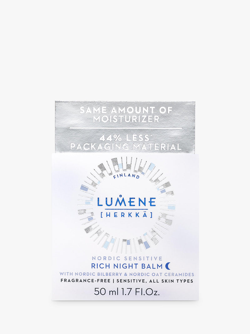 Lumene Nordic Sensitive Night Balm 50ml, imported from the UK