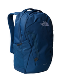 The North Face Vault backpack in blue and white, imported from the UK