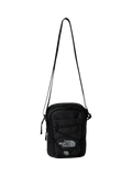 The North Face Jester cross body bag in asphalt grey and black, UK version