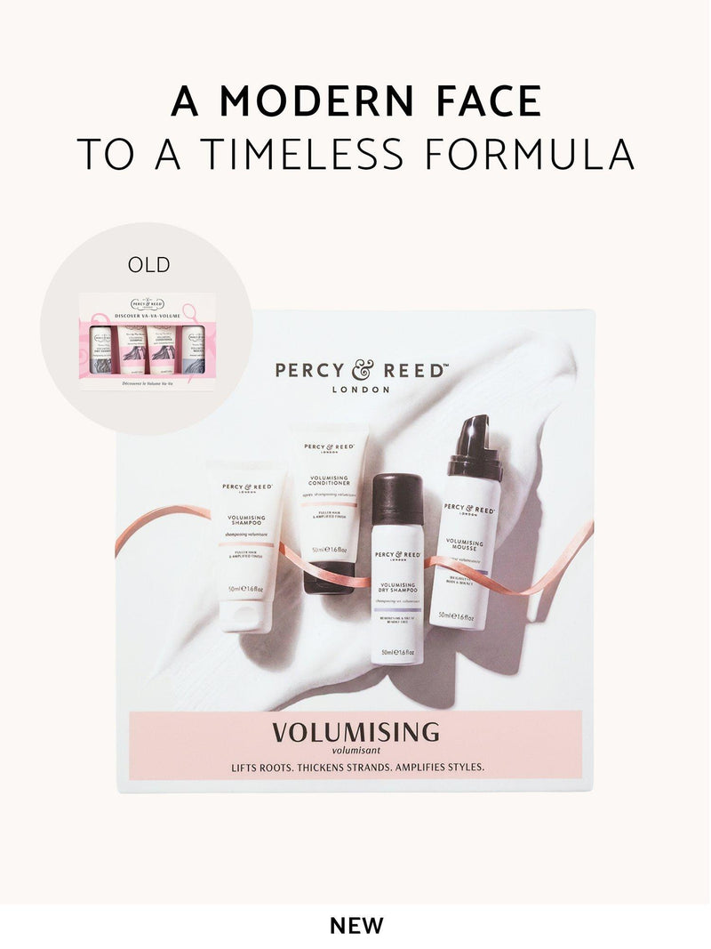 Percy & Reed Va-Va-Volume haircare gift set - British product