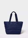 Crew Clothing nylon shoulder bag navy blue (British brand)