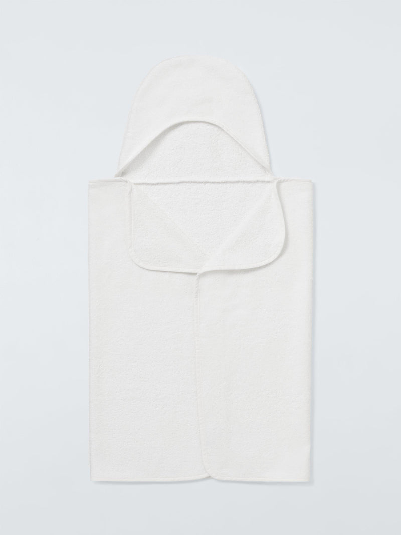 John Lewis white hooded baby towels pack of 2 (British brand)