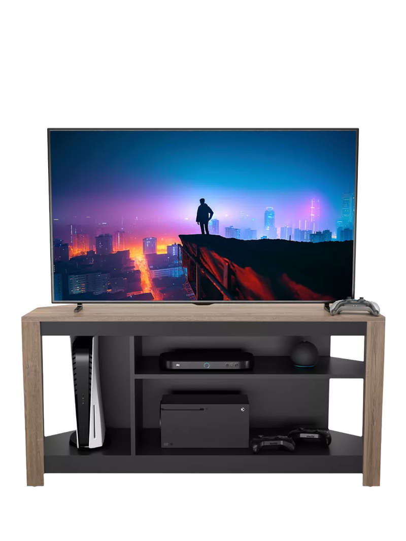 AVF Calibre Alto TV stand for 60-inch TVs, imported from the UK