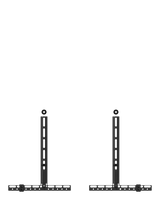 John Lewis AVF YAK90 Universal Soundbar to TV Mounting Kit, Black- Buy online at McGrocer