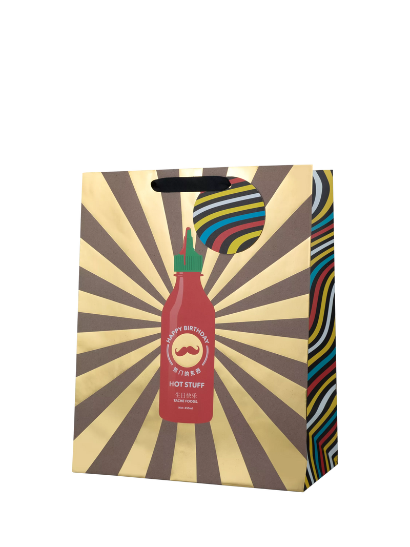 Tache Crafts Hot Stuff gift bag medium - British product