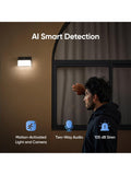 eufy S120 solar wall light security camera black - British product