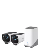 John Lewis eufy eufyCam S3 Pro 4K Smart Security Camera with Solar Panel and HomeBase S380 (Pack of 2) White- Buy online at McGrocer