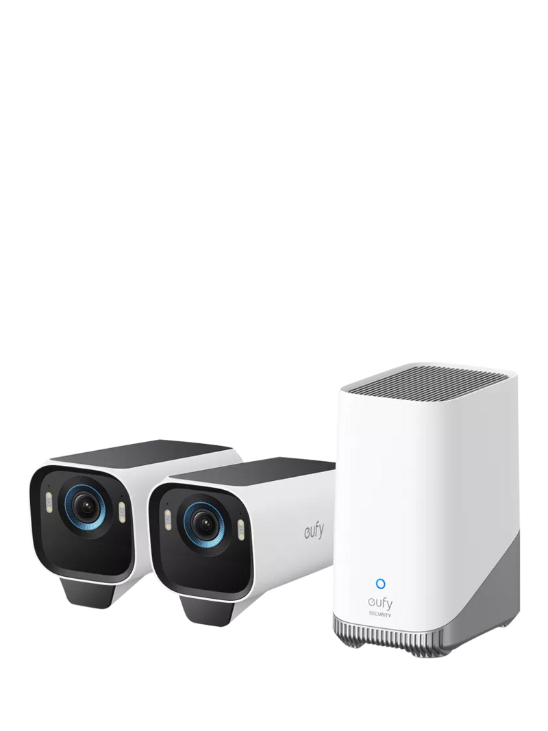 eufy eufyCam S3 Pro 4K security camera with solar panel - British product