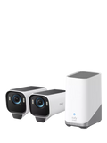 eufy eufyCam S3 Pro 4K security camera with solar panel - British product