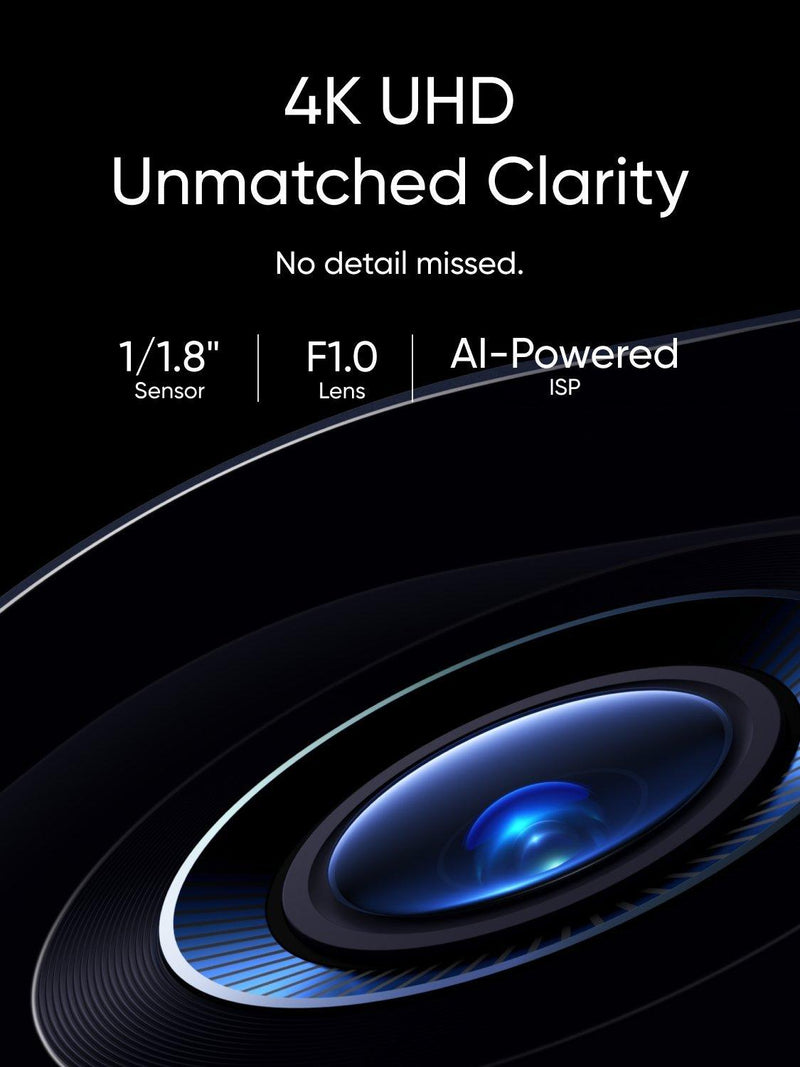 eufy eufyCam S3 Pro 4K security camera with solar panel - British product