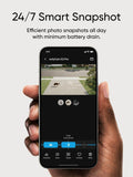 eufy eufyCam S3 Pro 4K security camera with solar panel - British product