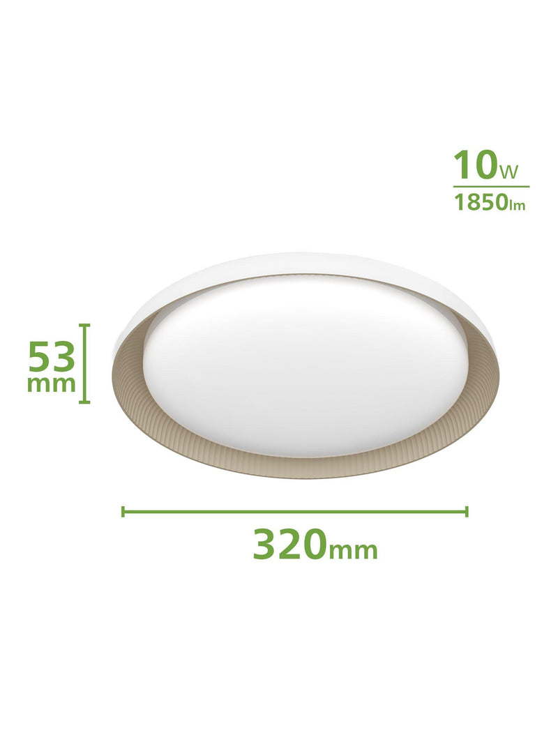 Philips SceneSwitch ceiling light 10W white 32cm (British brand)