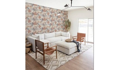 Argos Arthouse Abstract Texture Copper/Navy Vinyl Wallpaper 53cm x 1005m Roll- Buy online at McGrocer