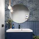 Arthouse Bahia Marble Navy wallpaper roll 53cm x 1005m - British product