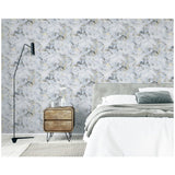 Arthouse Bahia Marble Mono Gold wallpaper 53cm x 1005m roll - British product