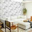 Arthouse Bahia Marble Mono Gold wallpaper 53cm x 1005m roll - British product