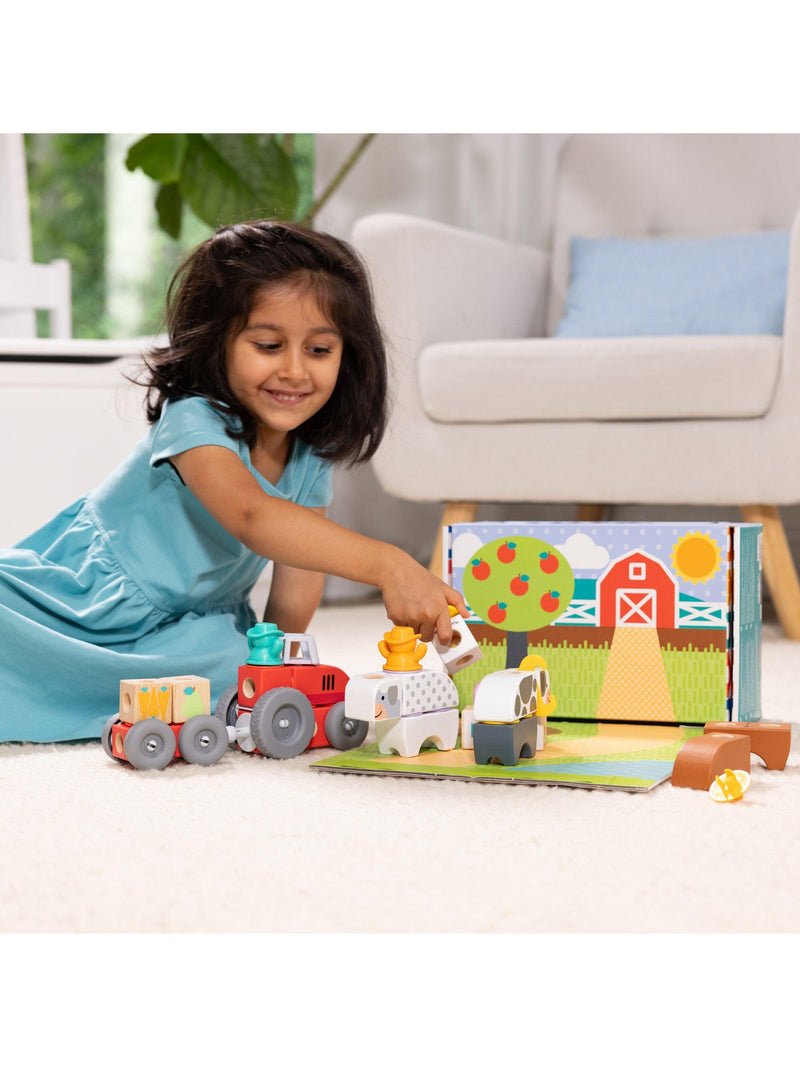 Melissa & Doug Blockables Farm Play Set building blocks (British brand)