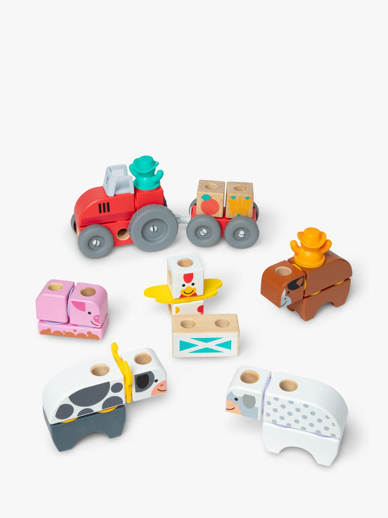 Melissa & Doug Blockables Farm Play Set building blocks (British brand)