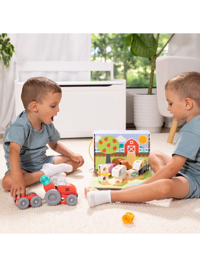 Melissa & Doug Blockables Farm Play Set building blocks (British brand)